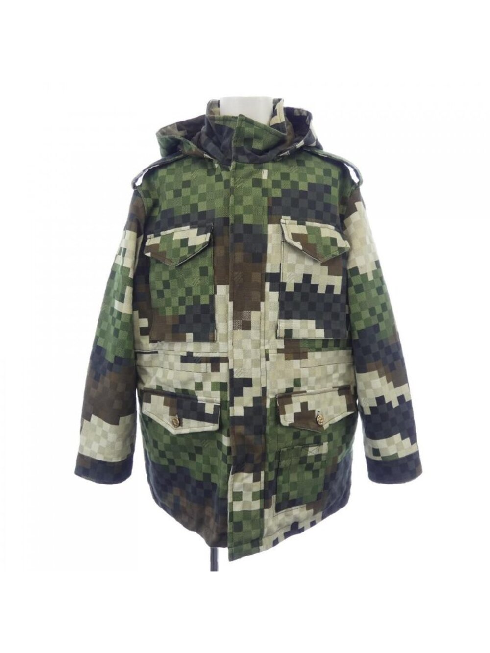 Louis Vuitton Damoflage Cotton Damier Hoodie